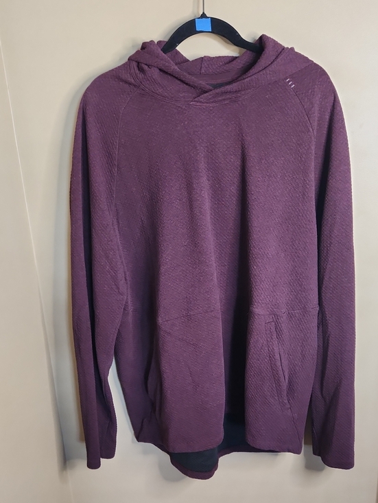 lululemon athletica Other - Lululemon At Ease Hoodie in Heathered Cassis / Black. Size XXL #M3BF7S